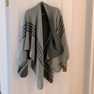 Soft and Cozy Charcoal Shaw